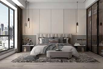 衡阳现代风格-卧室