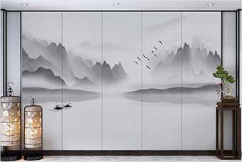 衡阳森佰汇航空纤维（山水画系列）