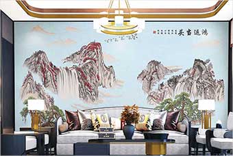 衡阳森佰汇航空纤维墙咔（鸿运当头）